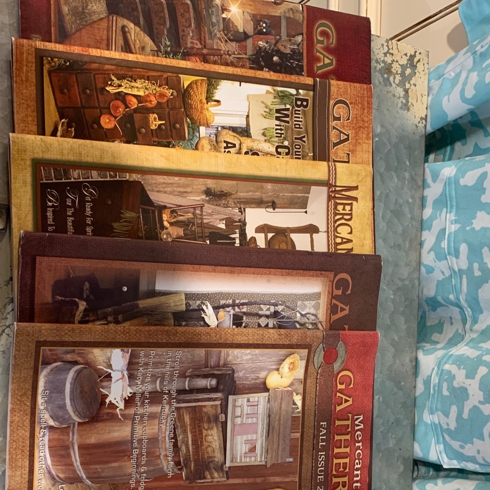 Rustic Home Decor Magazine Set